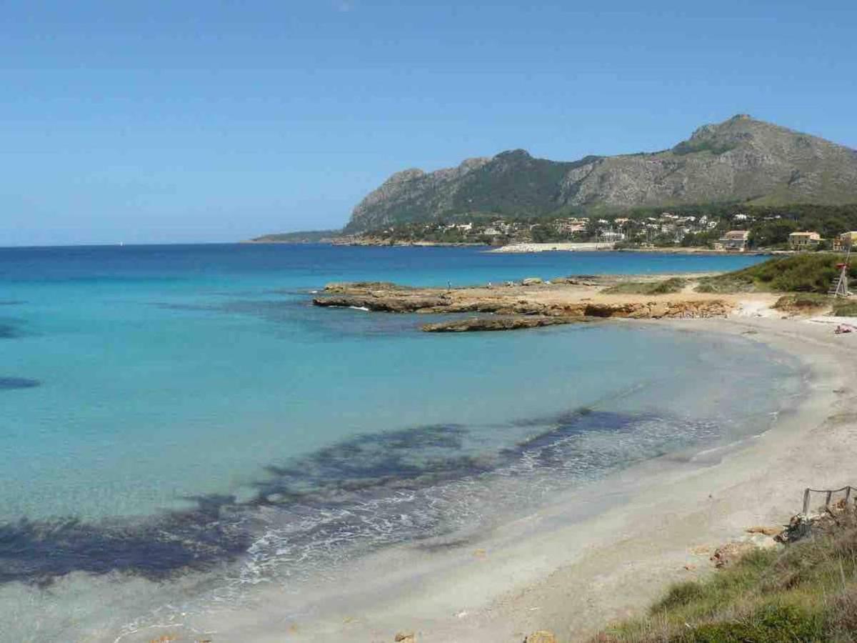 Aquamarina Beach Alcúdia Buitenkant foto